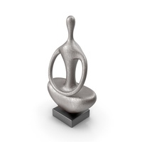 Meditating Figure Sculpture PNG & PSD Images