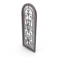 Metal Scroll Wall Art PNG & PSD Images