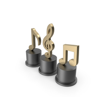 Music Notes Decoration PNG & PSD Images