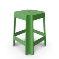 Plastic Garden Stool PNG & PSD Images