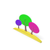 Cartoon Tree PNG & PSD Images