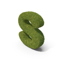 Grass Small Letter S PNG & PSD Images