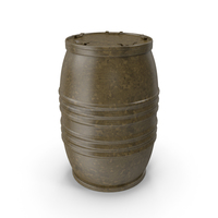Old Barrel With Lid PNG & PSD Images