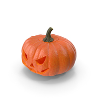Scary Halloween Pumpkin PNG & PSD Images