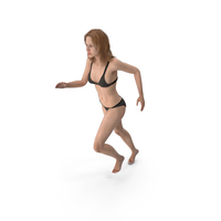 Athletic Woman Running PNG & PSD Images