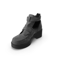 Women's Sandals Black PNG & PSD Images