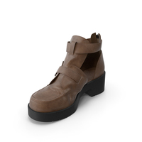 Women's Sandal Brown PNG & PSD Images