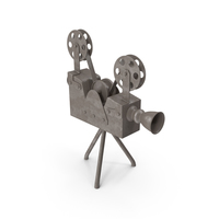 Antique Movie Camera PNG & PSD Images