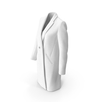 Womens Coat White PNG & PSD Images