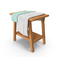 Towels On A Table PNG & PSD Images