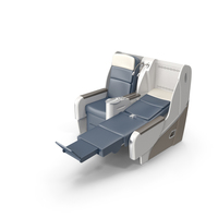Air France Business-Class Seat PNG & PSD Images