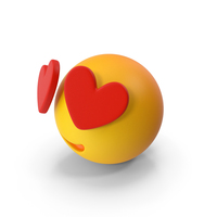 Emoji Heart Eyes PNG & PSD Images