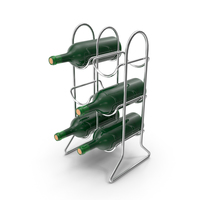 Wine Rack_05 PNG & PSD Images