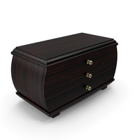 Wooden Jewelry Box PNG & PSD Images