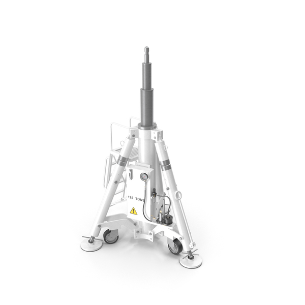 Aircraft Tripod Jack 04 PNG & PSD Images