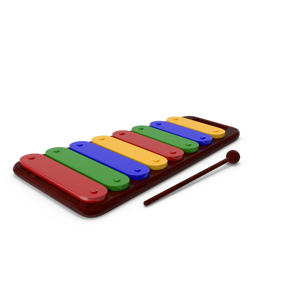 木琴音乐玩具PNG和PSD图像