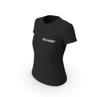 Female Crew Neck  Worn PNG & PSD Images