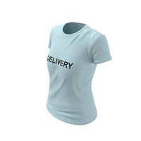 Female Crew Neck Worn PNG & PSD Images