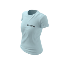 Female Crew Neck Worn PNG & PSD Images