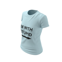 Female Crew Neck Worn PNG & PSD Images