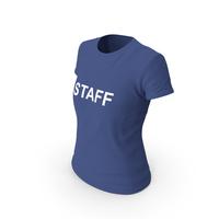 Female Crew Neck Worn Staff PNG & PSD Images