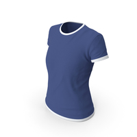 Female Crew Neck Worn PNG & PSD Images