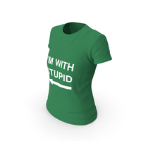 Female Crew Neck Worn PNG & PSD Images