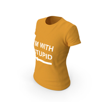 Female Crew Neck Worn PNG & PSD Images