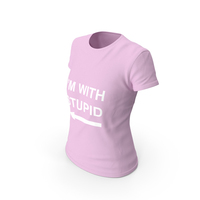 Female Crew Neck Worn PNG & PSD Images