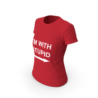 Female Crew Neck Worn PNG & PSD Images