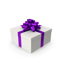 Gift Box Purple PNG & PSD Images