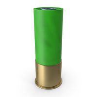 Shot Gun Bullet Green PNG & PSD Images