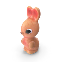 Toy Pink Hare PNG & PSD Images
