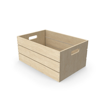 Wooden Crate Box PNG & PSD Images