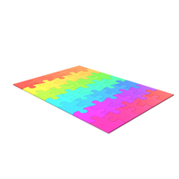 Jigsaw Puzzle 5x7 Colored PNG & PSD Images