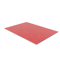 Jigsaw Puzzle 5x7 Metal Red Painted PNG & PSD Images