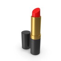 Lipstick Black Opened PNG & PSD Images