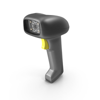 Barcode Scanner Model AS9500 01 PNG & PSD Images