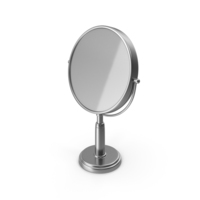 Table Mirror Silver PNG & PSD Images