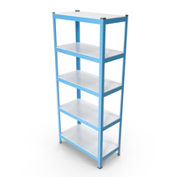 Storage Rack Warehouse 01 PNG & PSD Images