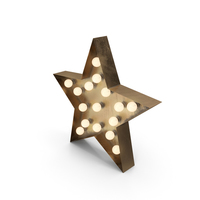 Star Lighting Bronze On PNG & PSD Images