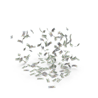 Falling Dollar Bills PNG & PSD Images