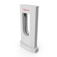 Tesla Electric Car Station PNG & PSD Images