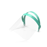 Dental Face Shield Glasses Green PNG & PSD Images