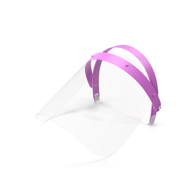 Dental Face Shield Glasses Pink PNG & PSD Images