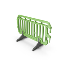 Plastic Crowd Control Barrier PNG & PSD Images