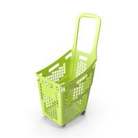 Plastic Roll Shopping Basket PNG & PSD Images