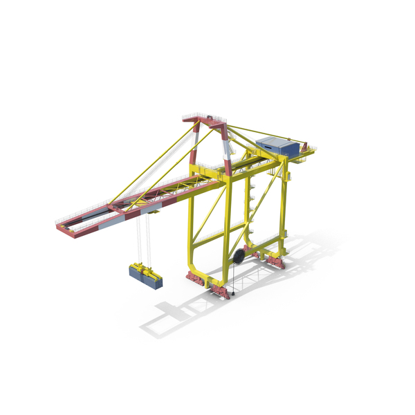 Port Container Crane PNG & PSD Images