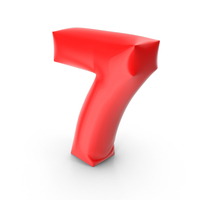Balloon Number 7 PNG & PSD Images