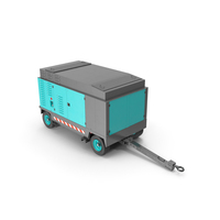 Portable Compressor Diesel Generator PNG & PSD Images